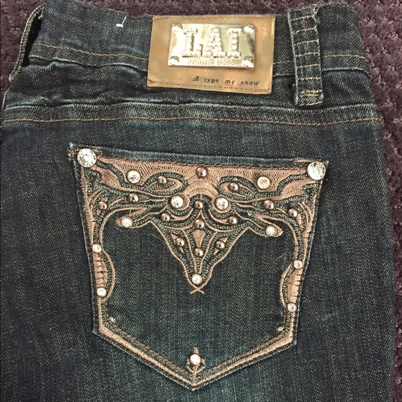 LA Idol Dark Wash Jeans - Picture 2 of 4